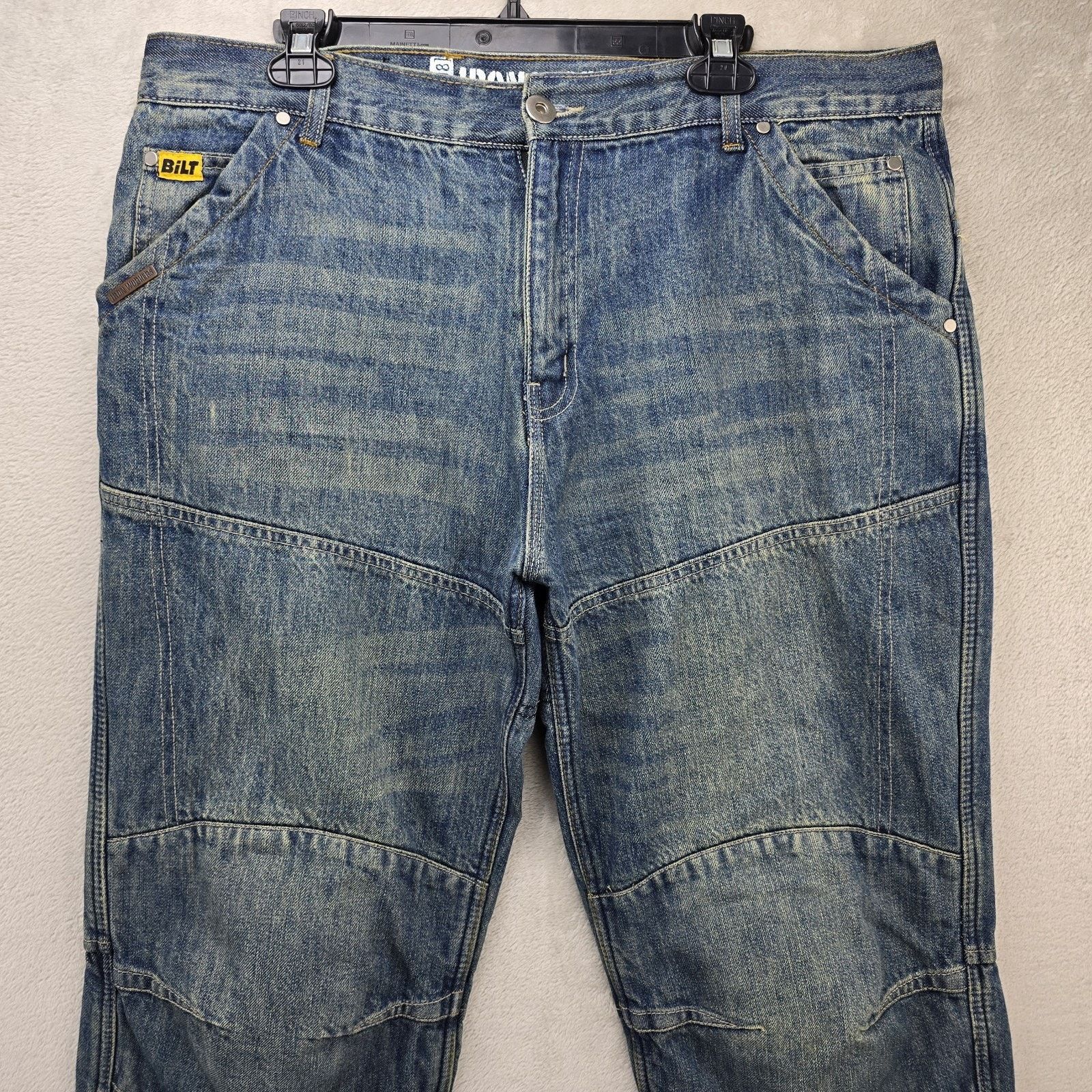 Other Bilt Iron Workers Jeans Mens 38 Protective Lining W/ Pads Size US 38 / EU 54 - 2 Thumbnail