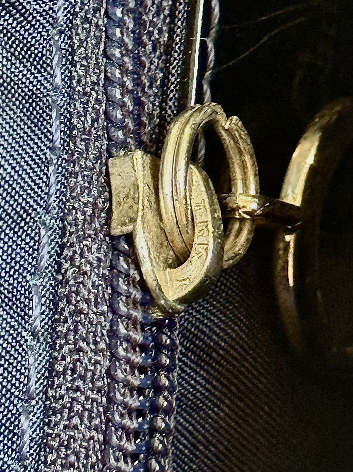 Dior Dior - John Galliano - SS2001 - Speedy way Denim -Saddle Bag Size ONE SIZE - 24 Thumbnail