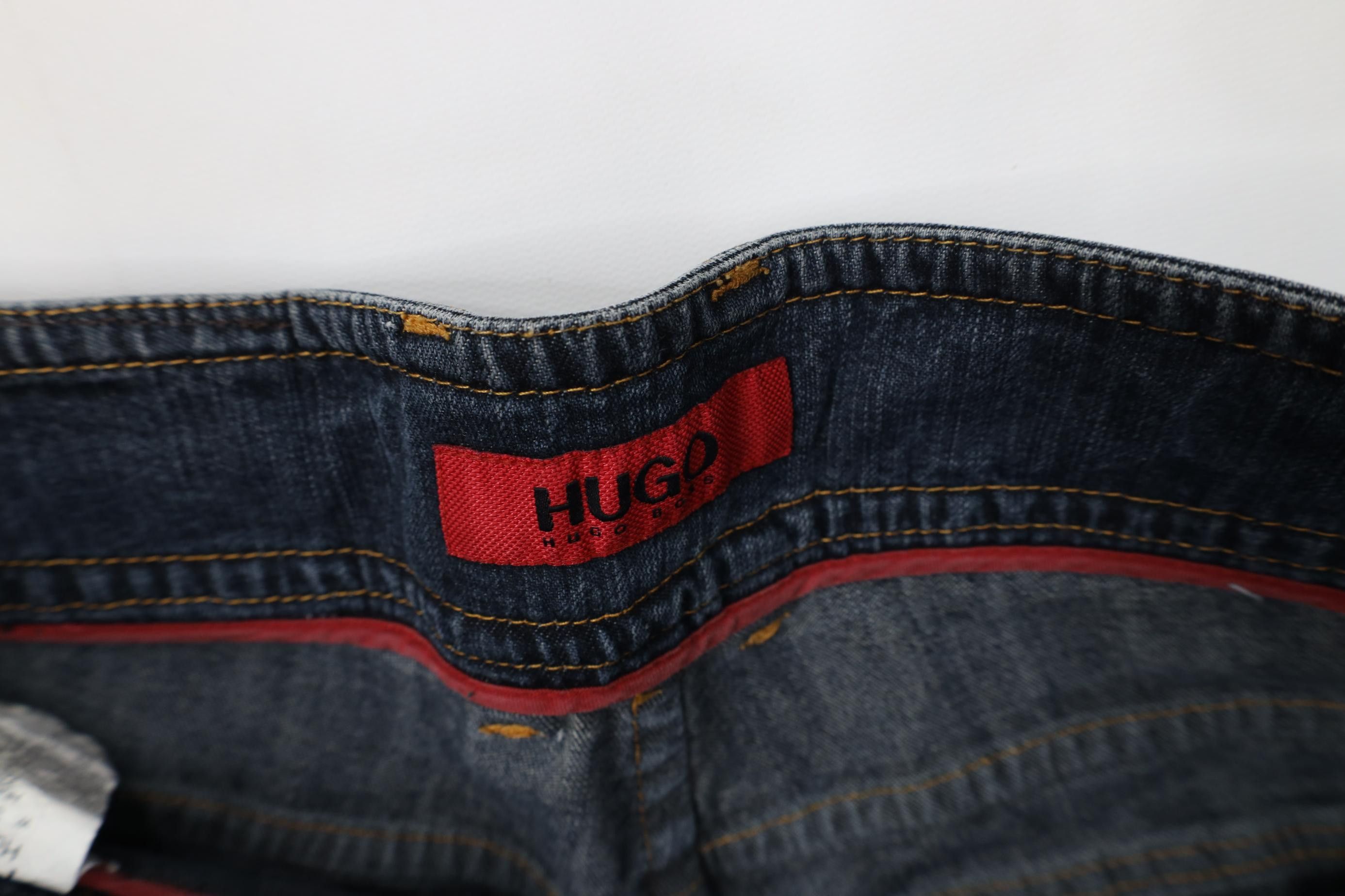 Hugo Boss Vintage Y2K Hugo Boss Baggy Wide Leg Cargo Denim Jeans Size US 32 / EU 48 - 8 Thumbnail