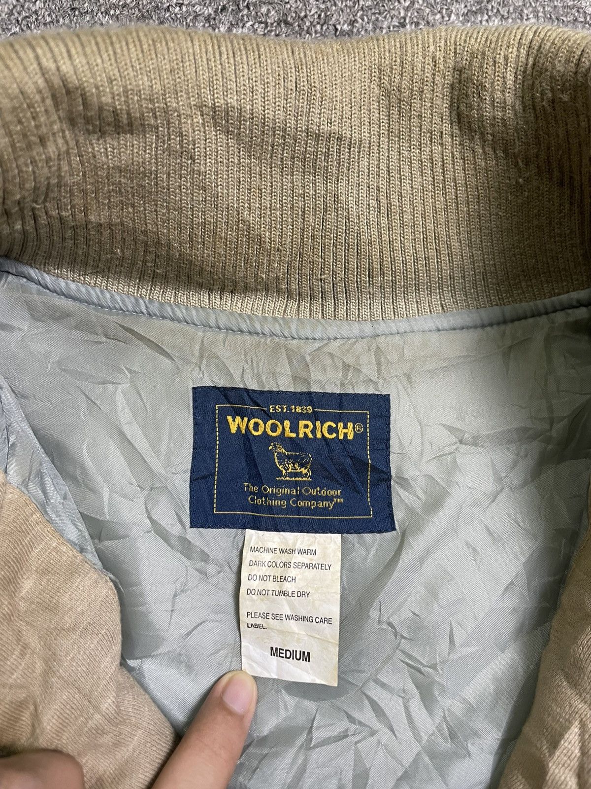 Woolrich Woolen Mills Woolrich Bomber Jacket (23) Size US M / EU 48-50 / 2 - 8 Thumbnail