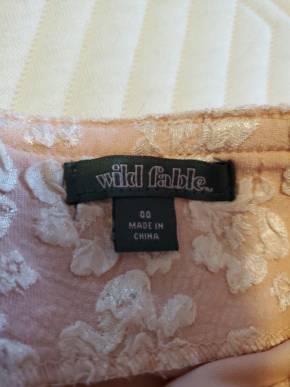 Designer Wild Fable Pink Mini Skirt Size 00 Size 24" / US 00 / IT 34 - 3 Thumbnail