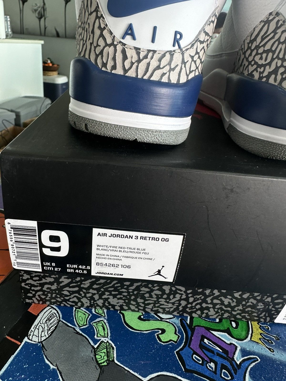 Jordan Brand Jordan 3 true blue 2016 Size US 9 / EU 42 - 7 Thumbnail