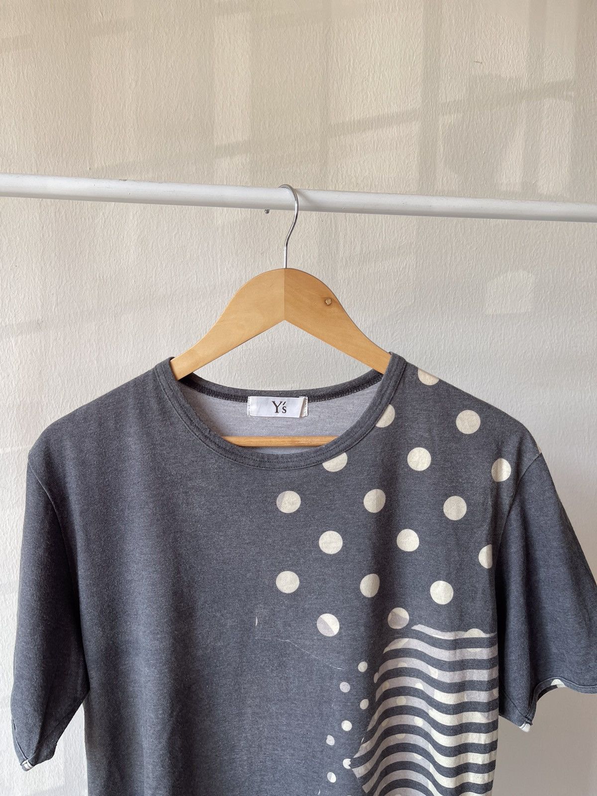 Y's for Men × Yohji Yamamoto 2000s Ys For Men Yohji Yamamoto Tee Size US M / EU 48-50 / 2 - 3 Thumbnail