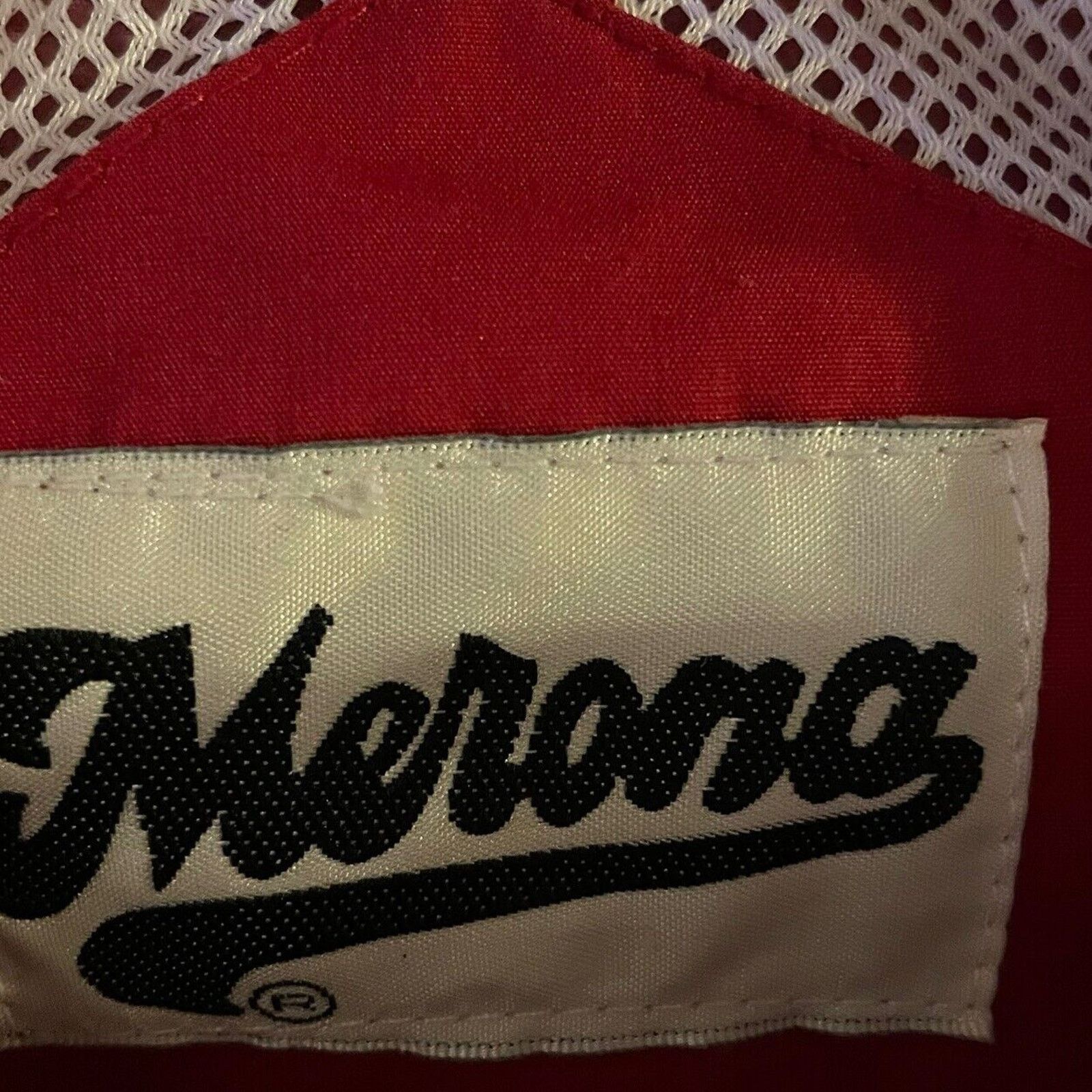 Merona Vintage Merona Jacket Medium Red Windbreaker Mesh Lined Size US M / EU 48-50 / 2 - 3 Thumbnail