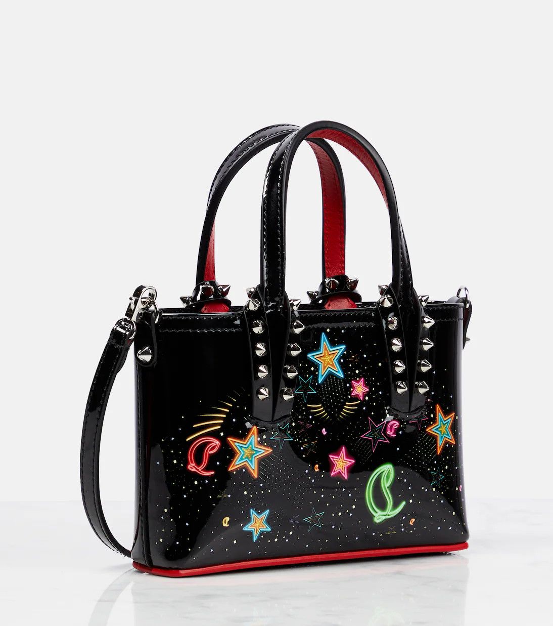 Christian Louboutin o1s1wg111124 Size: OS/ Cabata Mini Tote Bag in Black Size ONE SIZE - 5 Thumbnail
