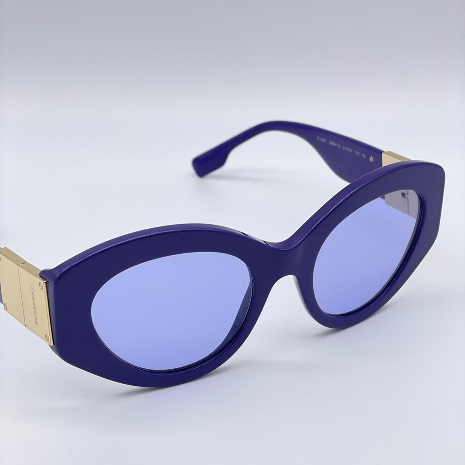 Burberry NEW BURBERRY SOPHIA BE4361 39891A Violet Women Sunglasses Size ONE SIZE - 8 Thumbnail