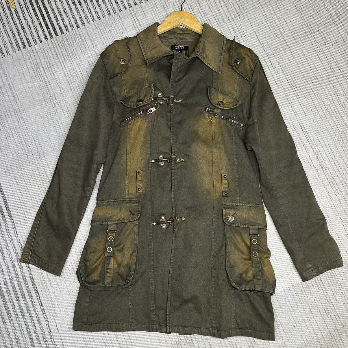 Le Grande Bleu (L.G.B.) a8 Vintage In The Attic Military Parkas Jacket Size US M / EU 48-50 / 2 - 3 Thumbnail