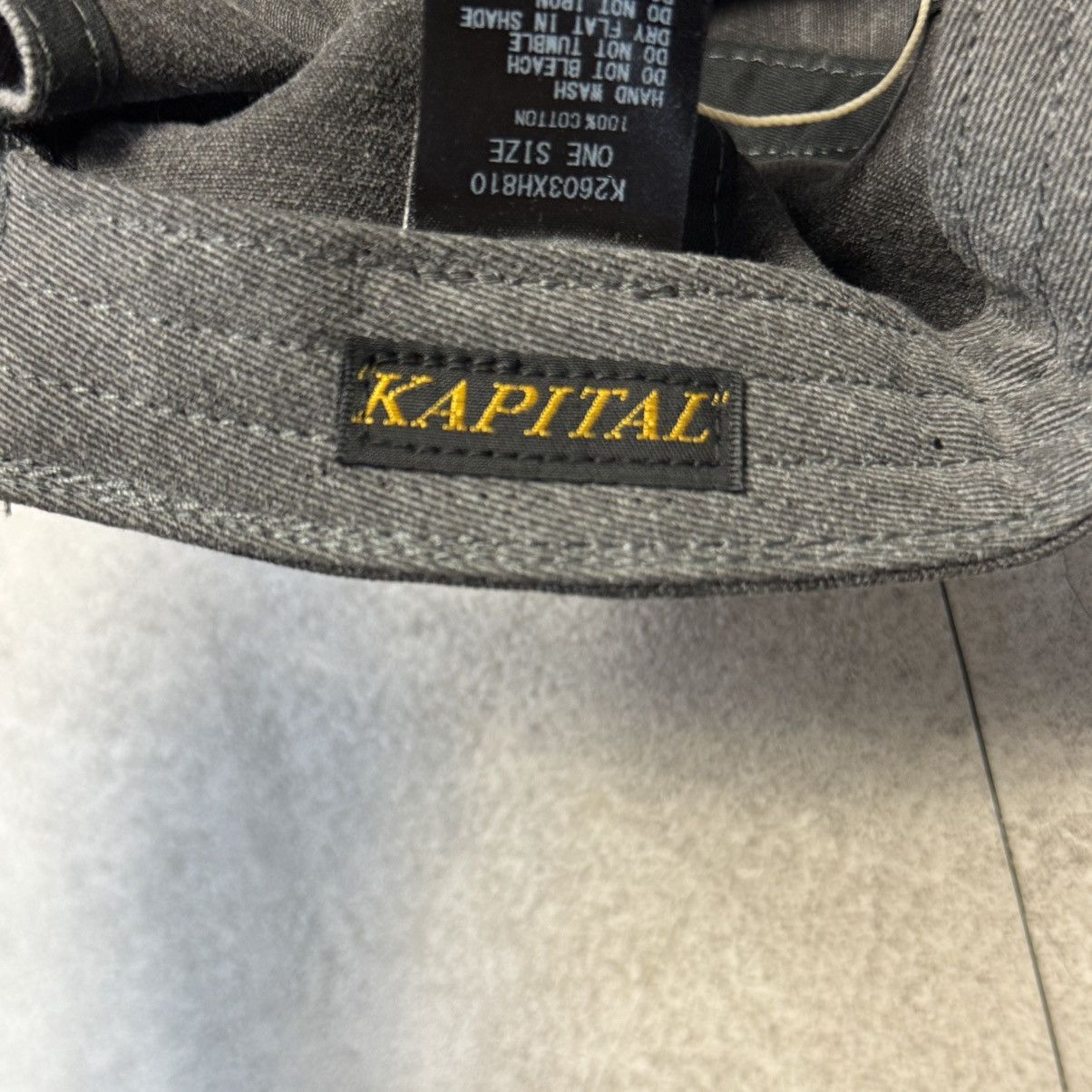Kapital Kapital Kountry Japan exclusive Denim Hat Size ONE SIZE - 4 Thumbnail