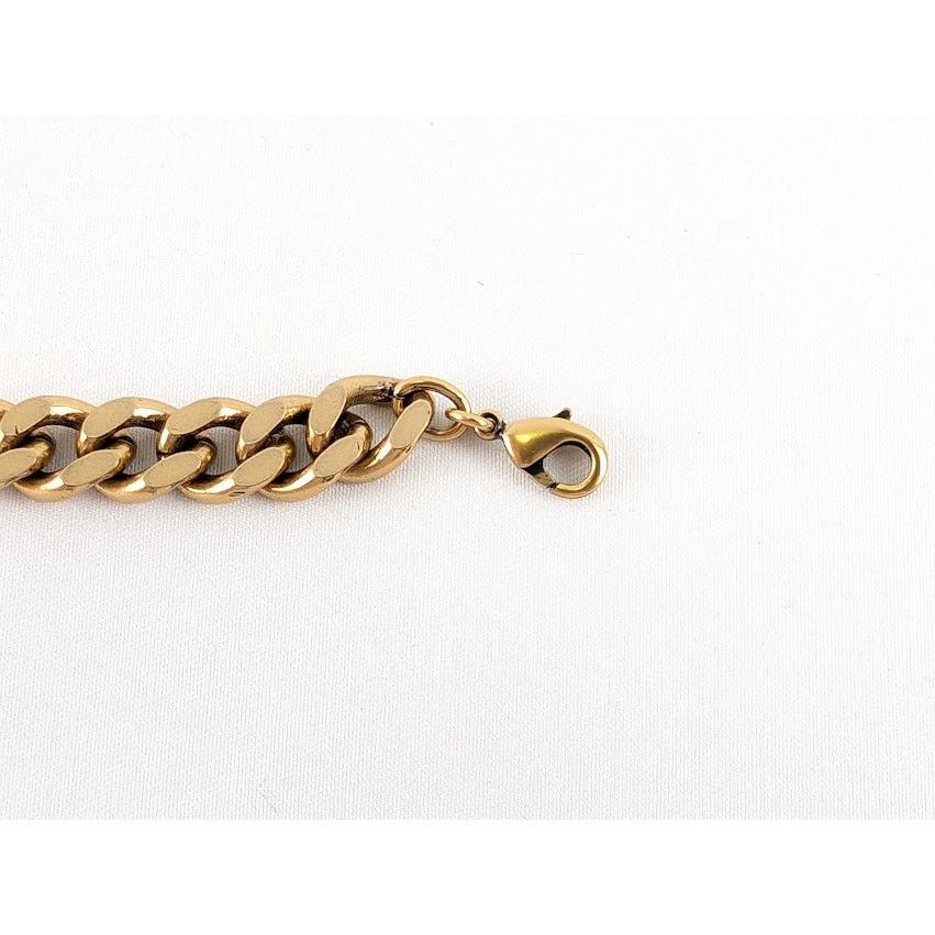 Dior o1rshd1 Size: OS / TEARS Chain Link Bracelet in Gold/Green Size ONE SIZE - 4 Thumbnail