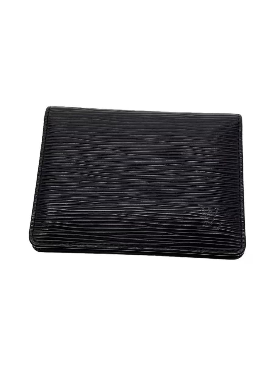 Louis Vuitton Louis Vuitton Epi Porte 2 Cartes Vertical Black Size ONE SIZE - 1 Thumbnail
