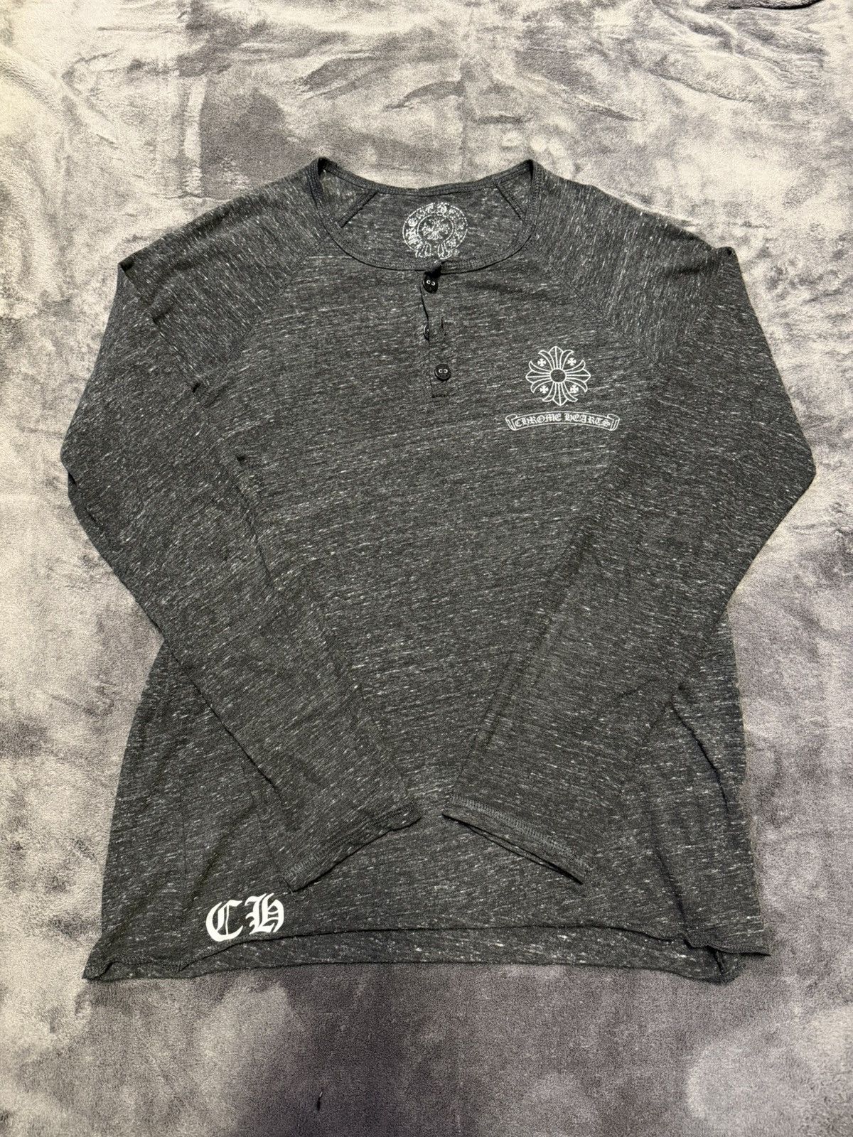Chrome Hearts Chrome Hearts Henley Size US S / EU 44-46 / 1 - 1 Thumbnail