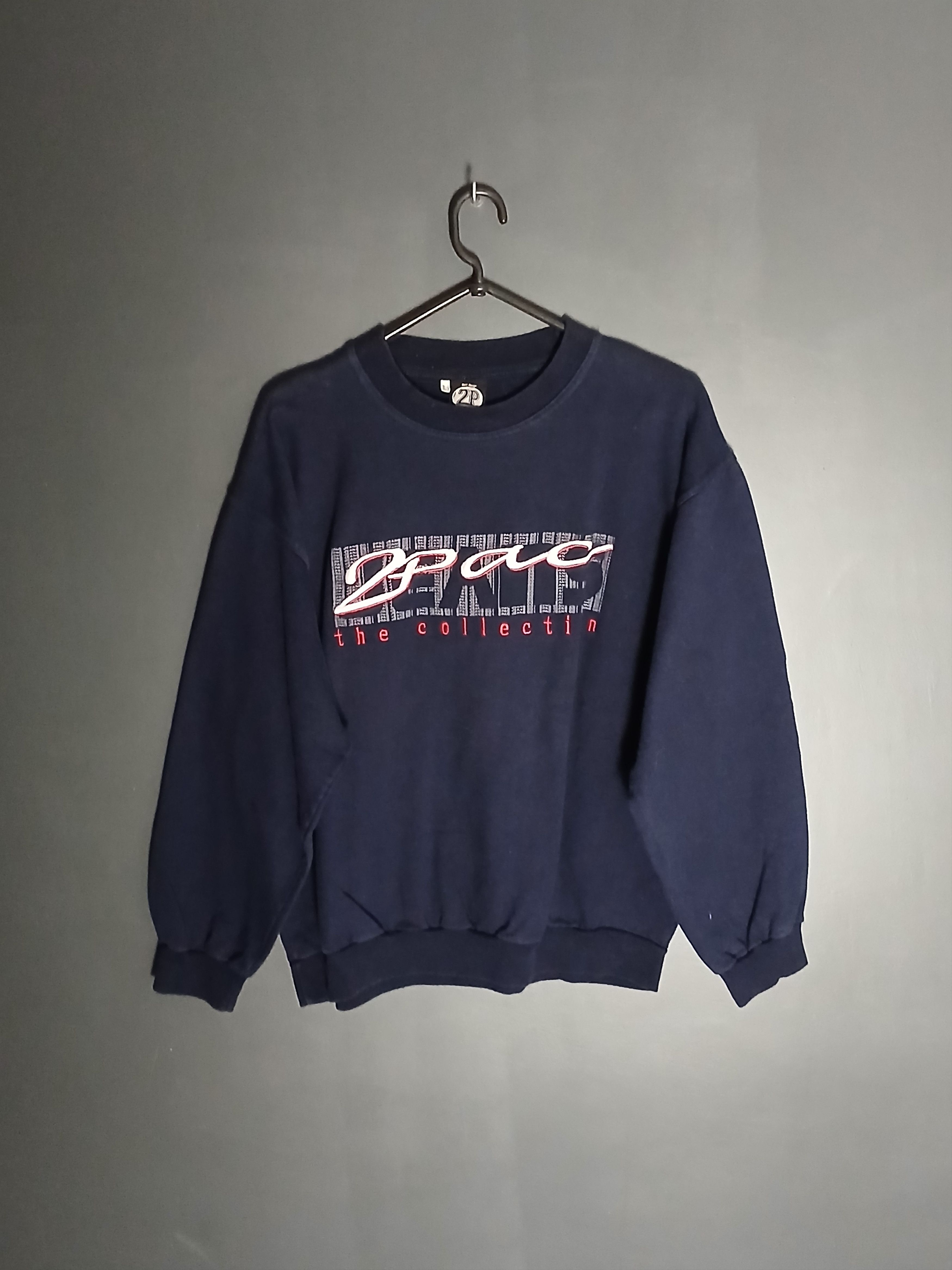 Rap Tees Vintage 2 Pac Tupac Sweatshirt Size US L / EU 52-54 / 3 - 1 Thumbnail