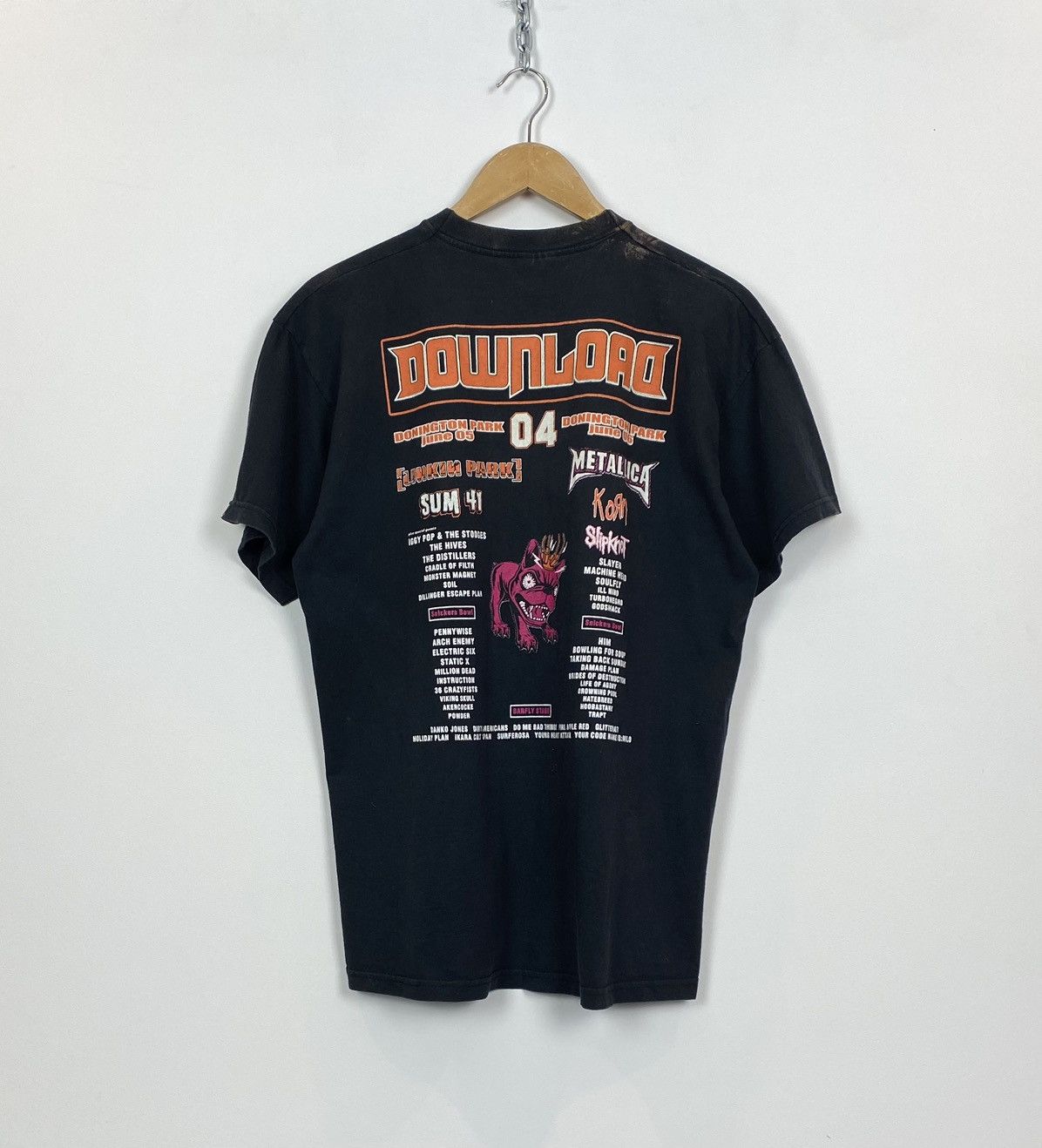 Band Tees Vintage Download Festival Donington Park T Shirt 2005 Size L Size US L / EU 52-54 / 3 - 9 Thumbnail