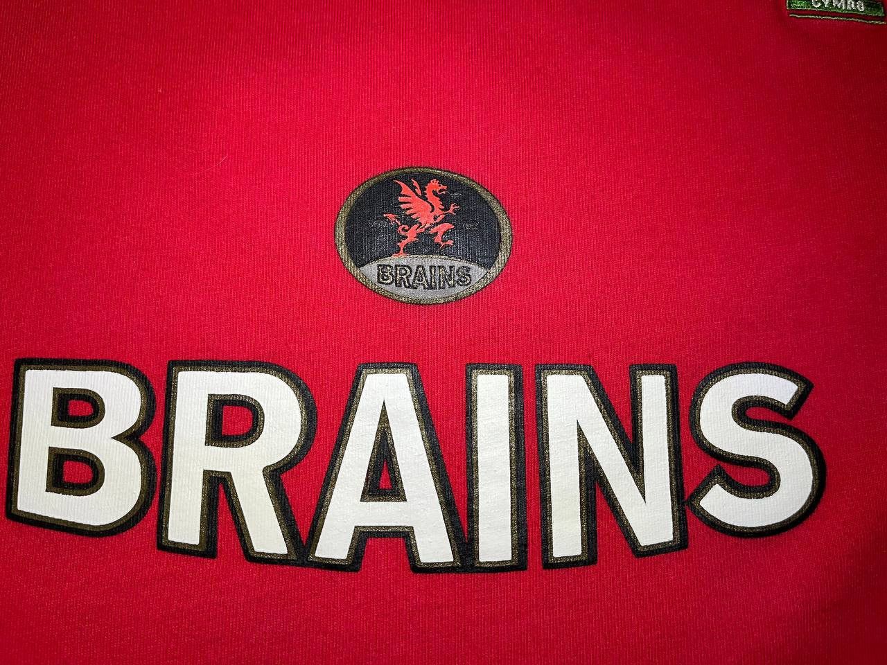 Reebok Vintage Reebok Brains rugby club tee Size US L / EU 52-54 / 3 - 3 Thumbnail