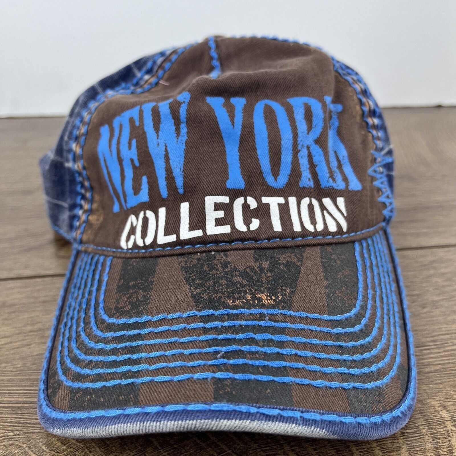 Robin Ruth New York Collection Hat Robin Ruth Tan Brown Adjustable Adul Size ONE SIZE - 3 Thumbnail