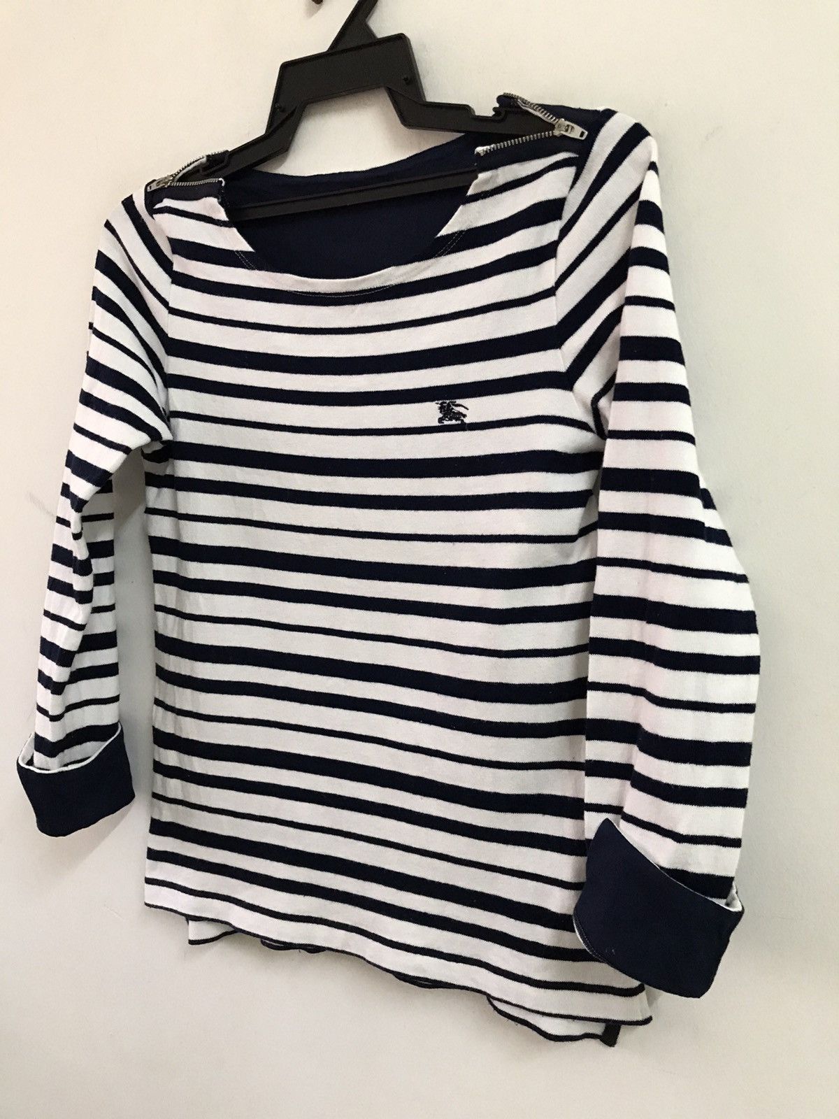 Burberry Burberry London Striped Tee Shirt Size S / US 4 / IT 40 - 3 Thumbnail