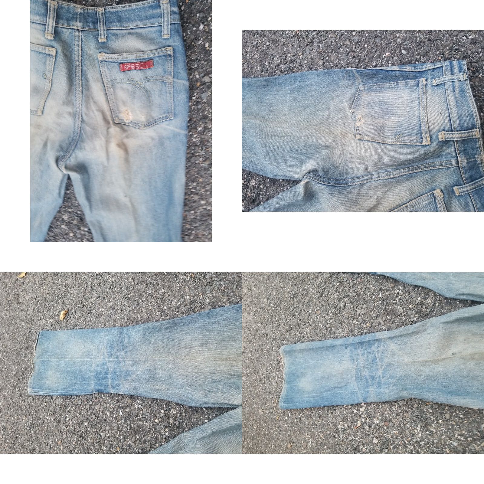 Vintage VINTAGE SASSON Distressed Bell Bottoms Jeans 31x32.5 Boys? Wait—Gender not specified. Size US 31 - 8 Thumbnail