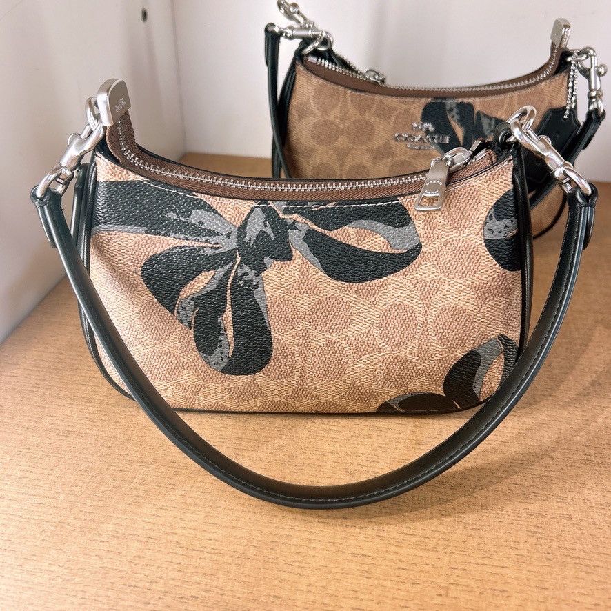 Coach Teri Mini Crossbody Bag With Bow Print CY733 Size ONE SIZE - 2 Thumbnail