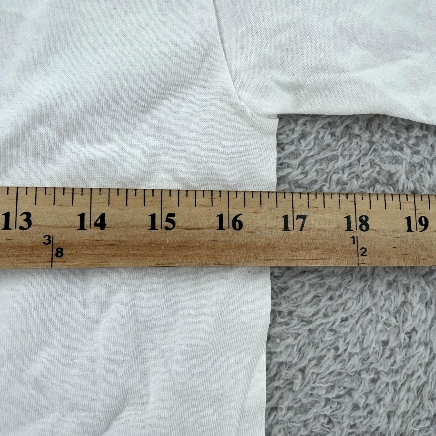 Hanes Vintage Hanes White Shirt Mens XS/S Crewneck Short Sleeve Cotton Basic Tee Size US XS / EU 42 / 0 - 6 Thumbnail