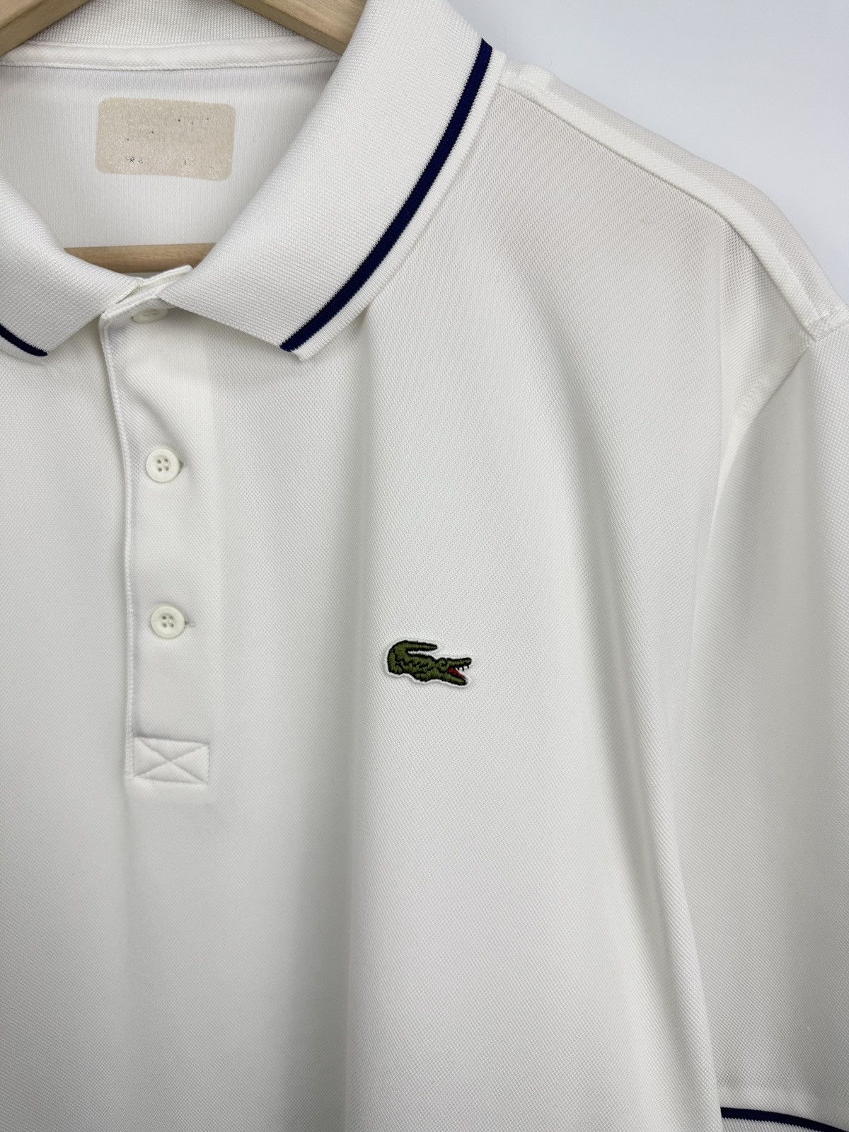 Lacoste 🇫🇷 Lacoste Sport Tennis Polo T-Shirt Retro Rare Hype Y2K Size US XXL / EU 58 / 5 - 4 Thumbnail
