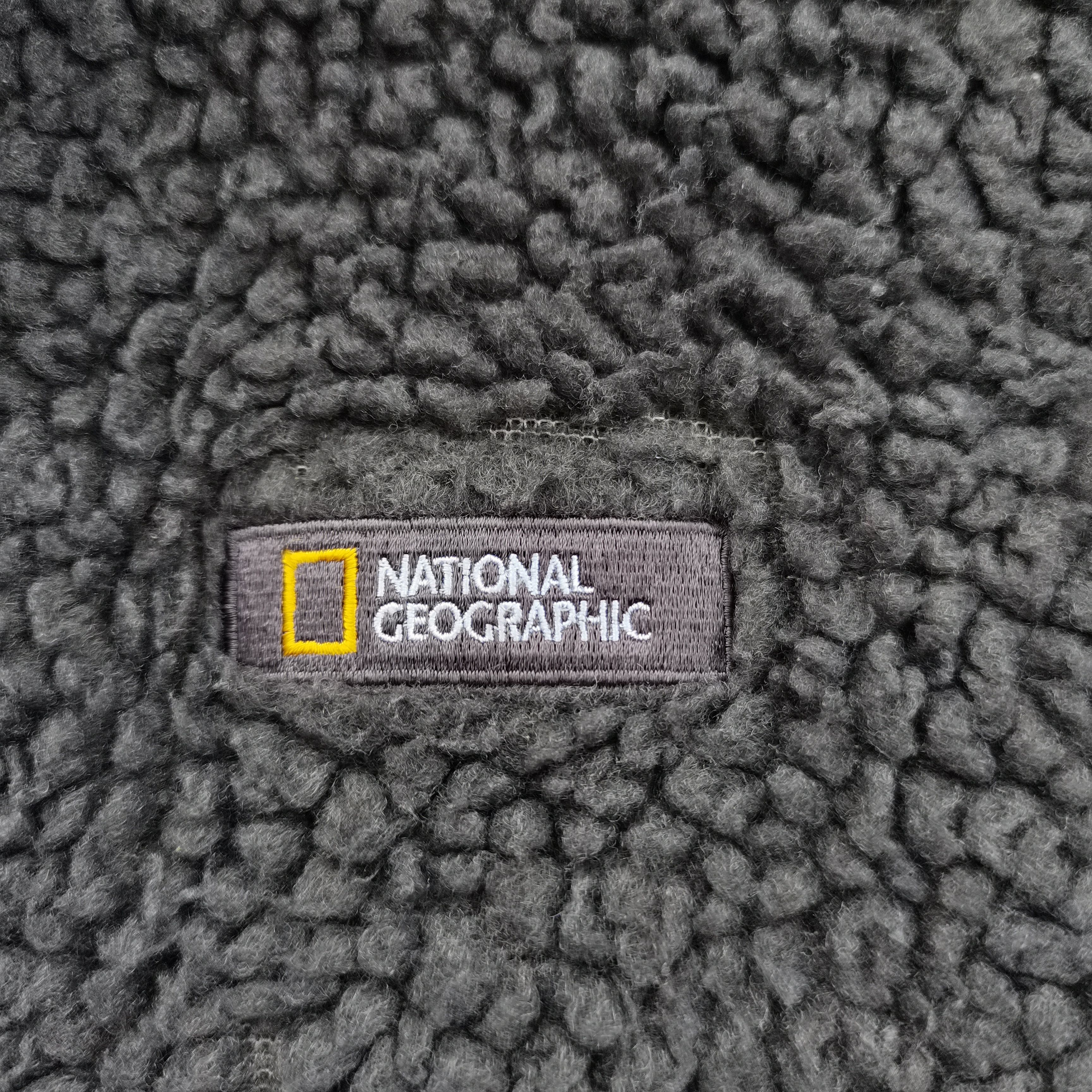 Japanese Brand Send Offer🔥 National Geographic Fleece Hoodie Jacket Size US XS / EU 42 / 0 - 13 Thumbnail