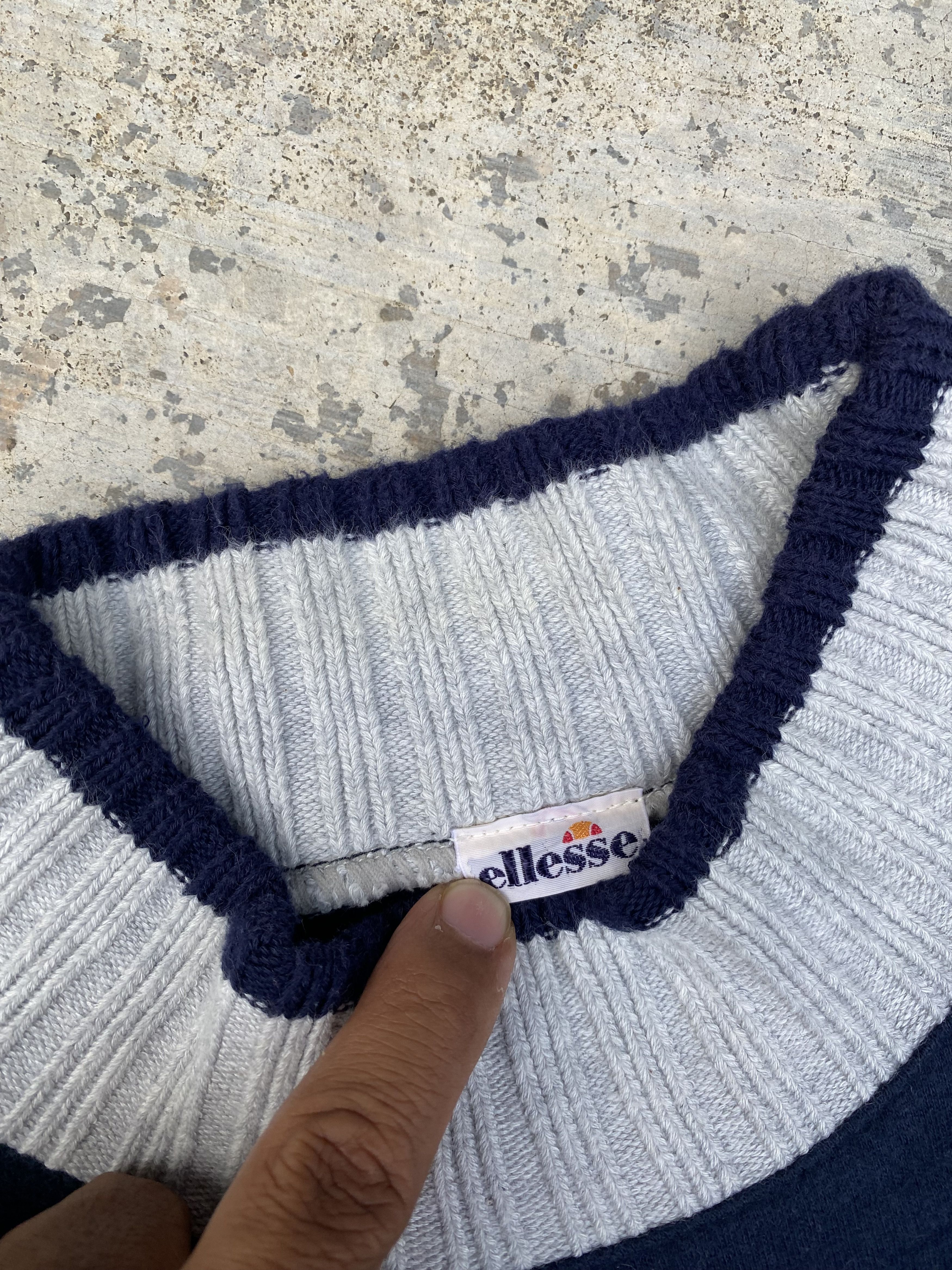 Ellesse × Vintage AW Vintage Ellesse spellout sweatshirt Size US L / EU 52-54 / 3 - 7 Thumbnail