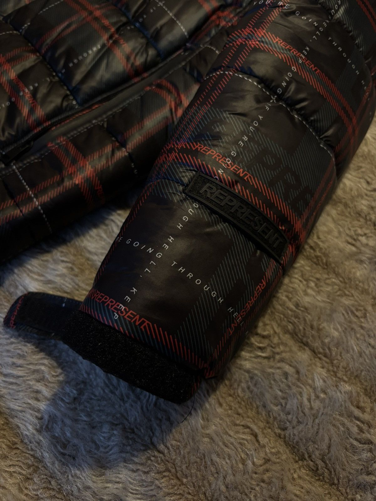 Represent Clo. Represent Clo. Tartan Puffer Jacket Size US XS / EU 42 / 0 - 3 Thumbnail