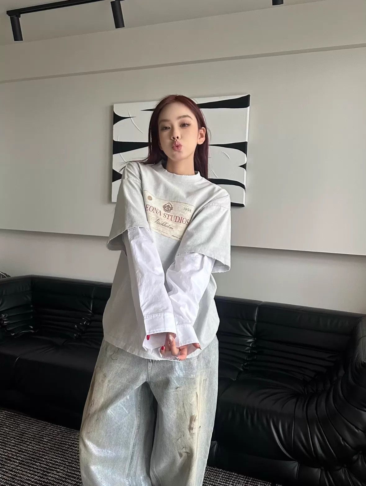Acne Studios ACNE 25ss Layered Long Sleeve Tee NOS XS Size XS / US 0-2 / IT 36-38 - 6 Thumbnail