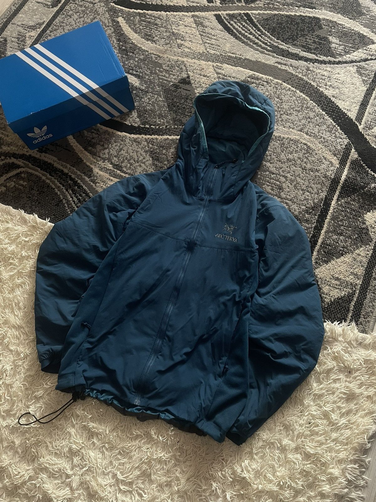 image of Arc’Teryx X Light Jacket in Blue, Men's (Size Small)