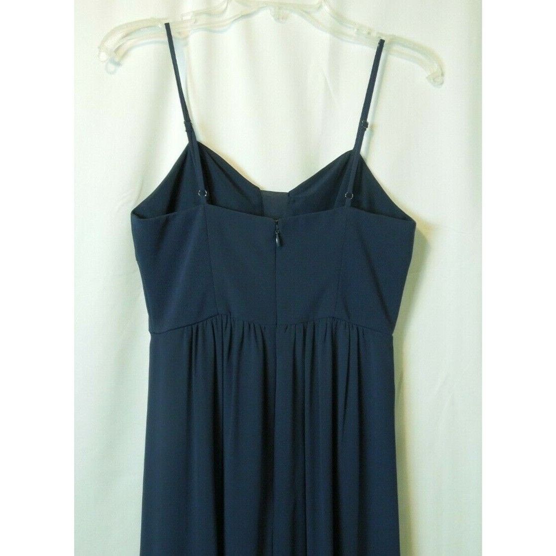 Bcbgmaxazria BCBG Generation Women's Navy Blue Cocktail Prom Evening Gown Size XS / US 0-2 / IT 36-38 - 10 Thumbnail