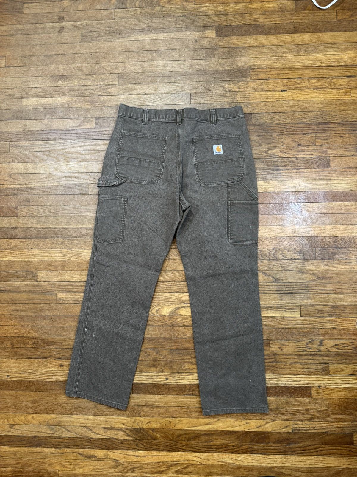 Carhartt Vintage Carhartt Grey Pants 36 x 34 Size US 36 / EU 52 - 2 Thumbnail