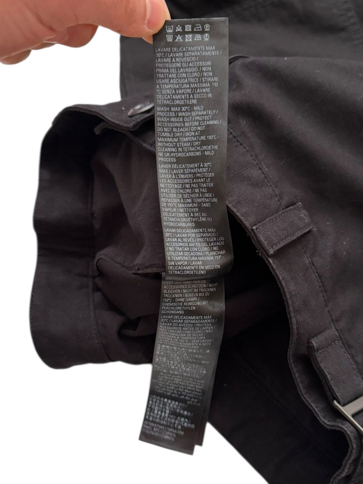 Balenciaga 2023 Ripstop Zip Off Cargo Pants Size US 32 / EU 48 - 11 Thumbnail