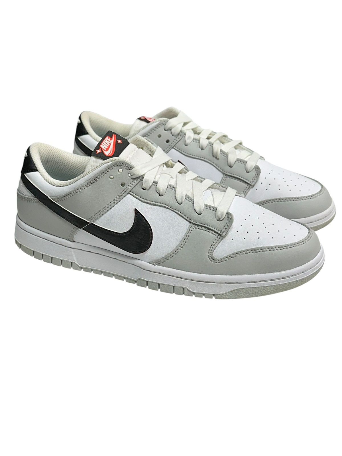 Nike Nike Dunk Low Grey Lottery Pack SE Size 10.5 White Sneakers Size US 10.5 / EU 43-44 - 3 Thumbnail
