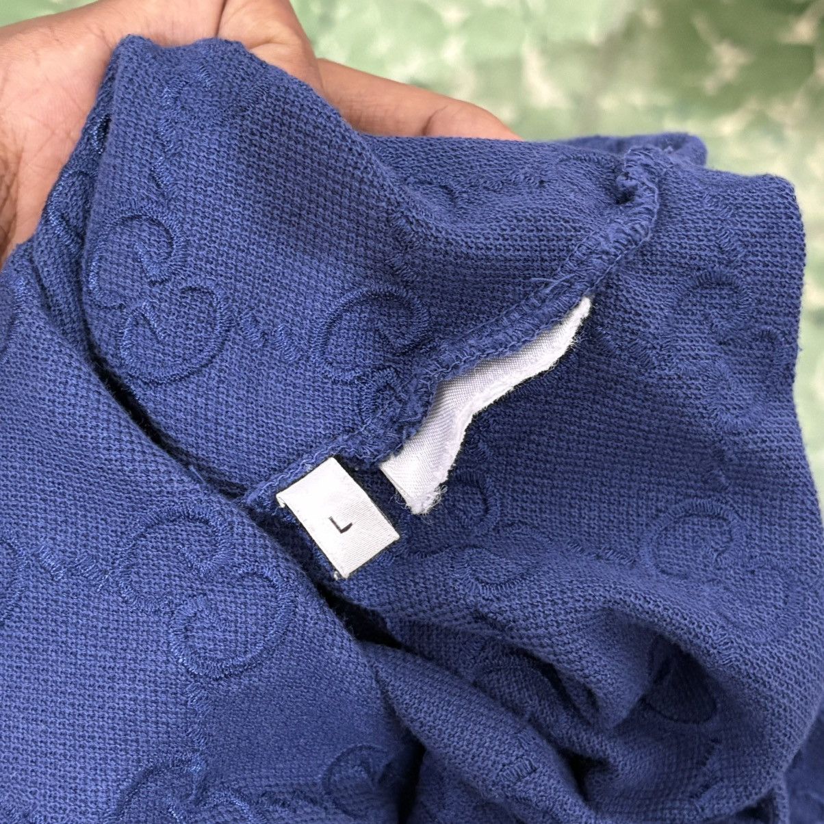 Gucci Gucci GG Stretch Cotton Polo Shirt Size L Size US L / EU 52-54 / 3 - 4 Thumbnail