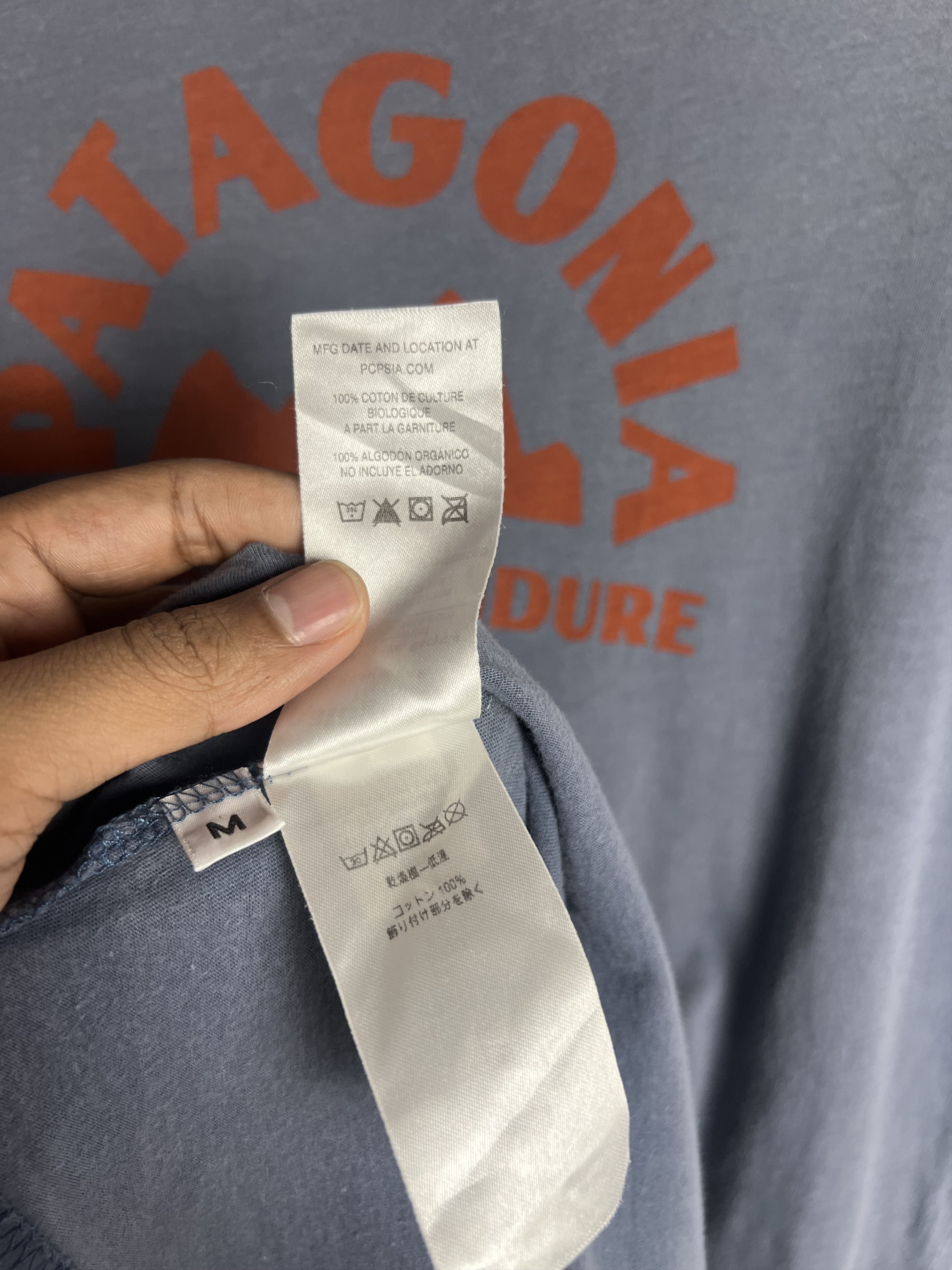 Patagonia Patagonia "Built To Ensure" Organic Tee Size US M / EU 48-50 / 2 - 10 Thumbnail