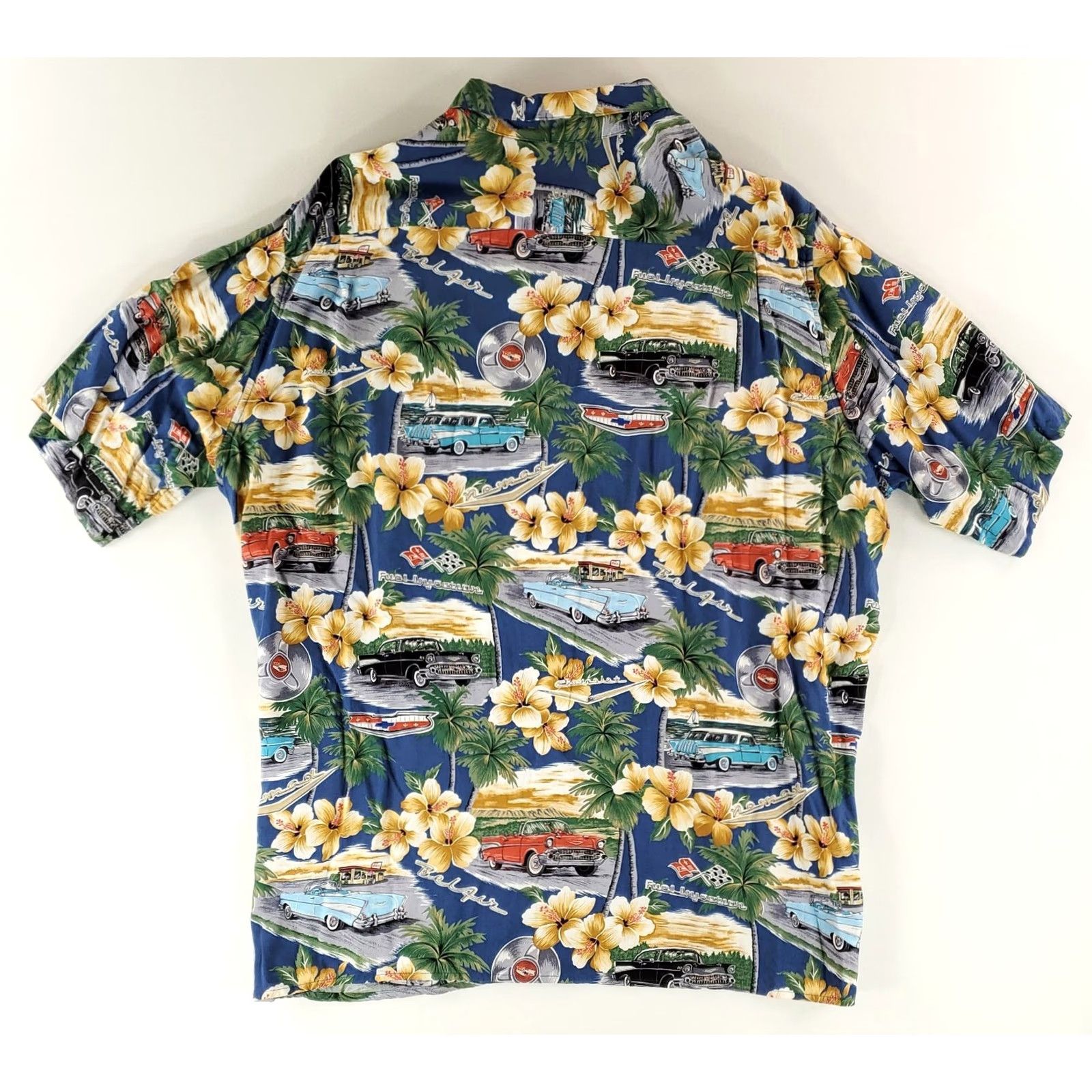 Reyn Spooner Reyn Spooner American Classics Chevrolet Hawaiian Shirt Mens XXL Multicolor Short Sleeve Men 2XL Size US XXL / EU 58 / 5 - 3 Thumbnail
