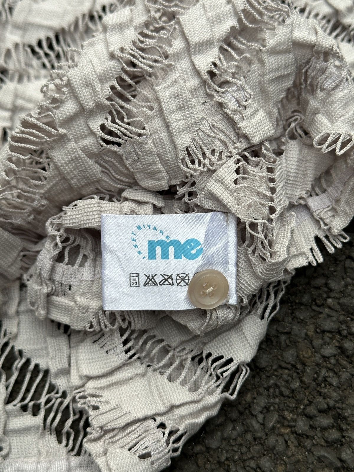 Pleats Please Issey Miyake RARE ISSEY MIYAKE ME JAPAN PERFORATED NET MESH WOMEN Size ONE SIZE - 5 Thumbnail