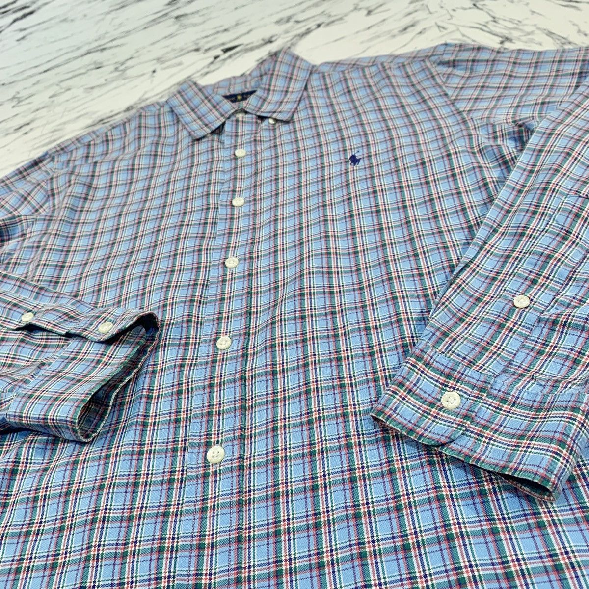 Polo Ralph Lauren Polo Ralph Lauren - Blake Button Down Plaid Shirt - Large Size US L / EU 52-54 / 3 - 3 Thumbnail