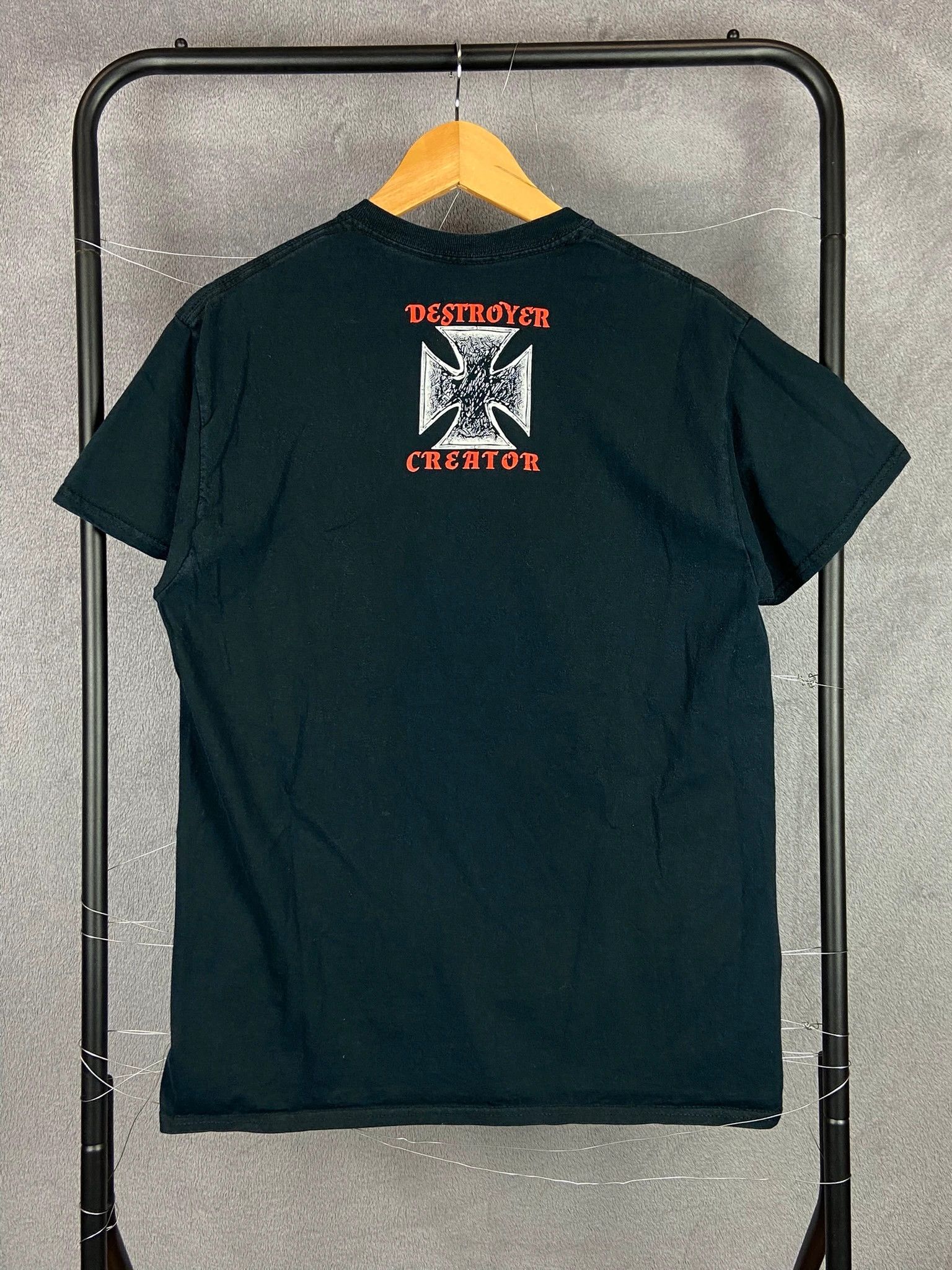 WWE WWE skull graphic t-shirt vintage wrestling streetwear Size US M / EU 48-50 / 2 - 4 Thumbnail