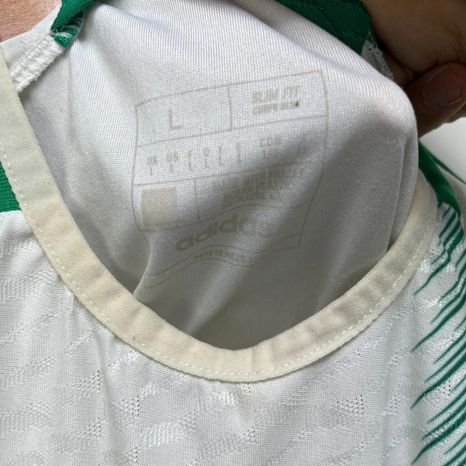 Adidas Adidas Algeria Football Jersey Slim Fit Large Home Size ONE SIZE - 5 Thumbnail