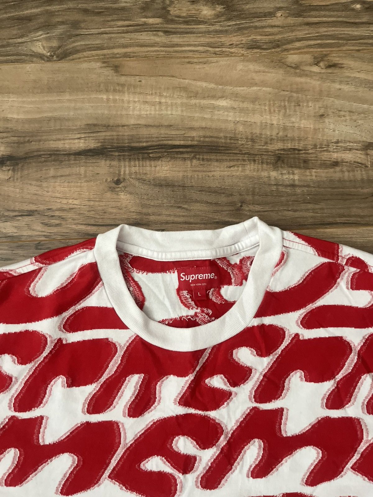 Supreme Supreme Stacked Intarsia S/S Top Size US L / EU 52-54 / 3 - 8 Thumbnail