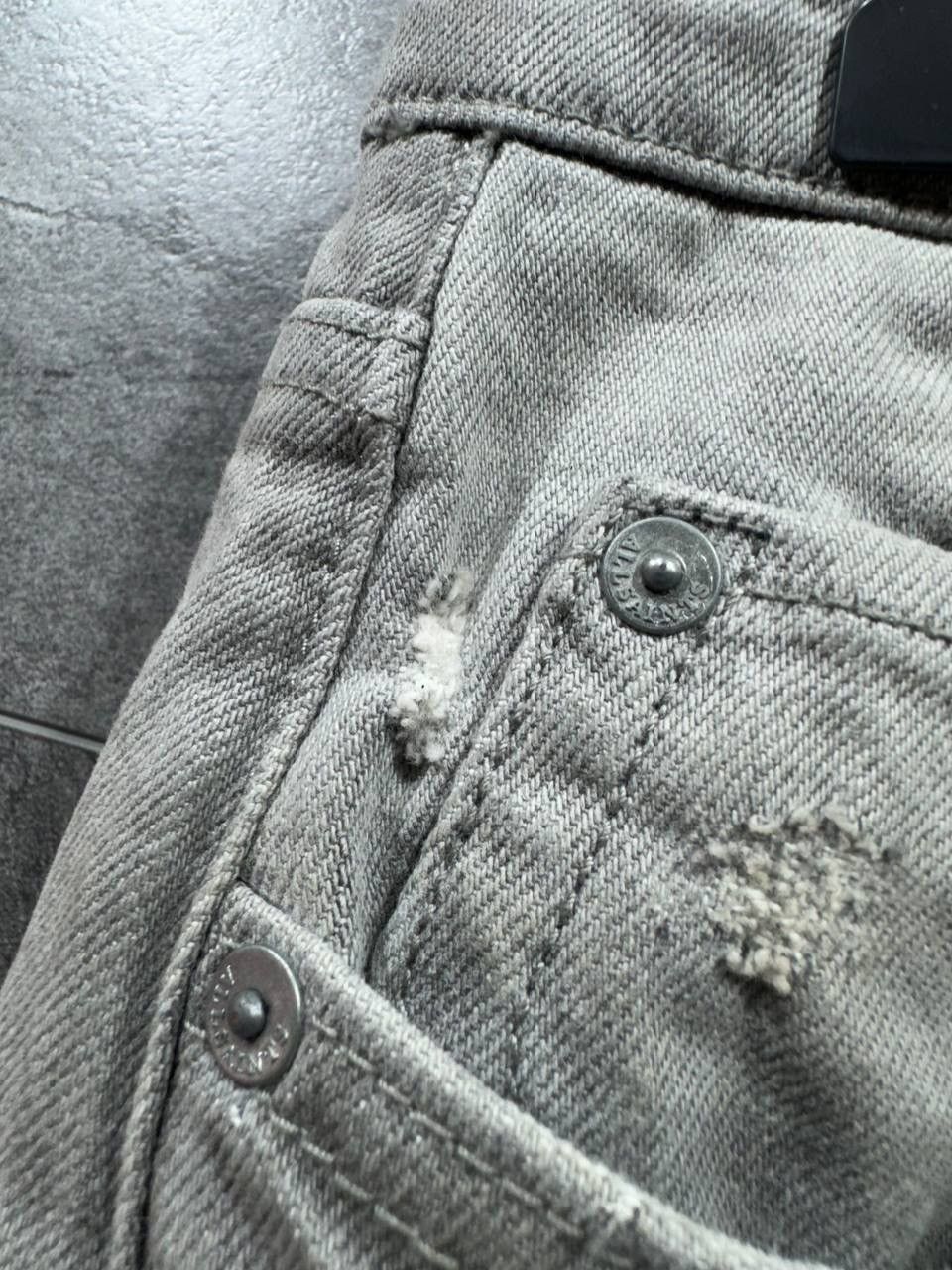 Other Allsaints GETI Rex Distressed Embroidered Jeans Pants Mens Size US 32 / EU 48 - 3 Thumbnail