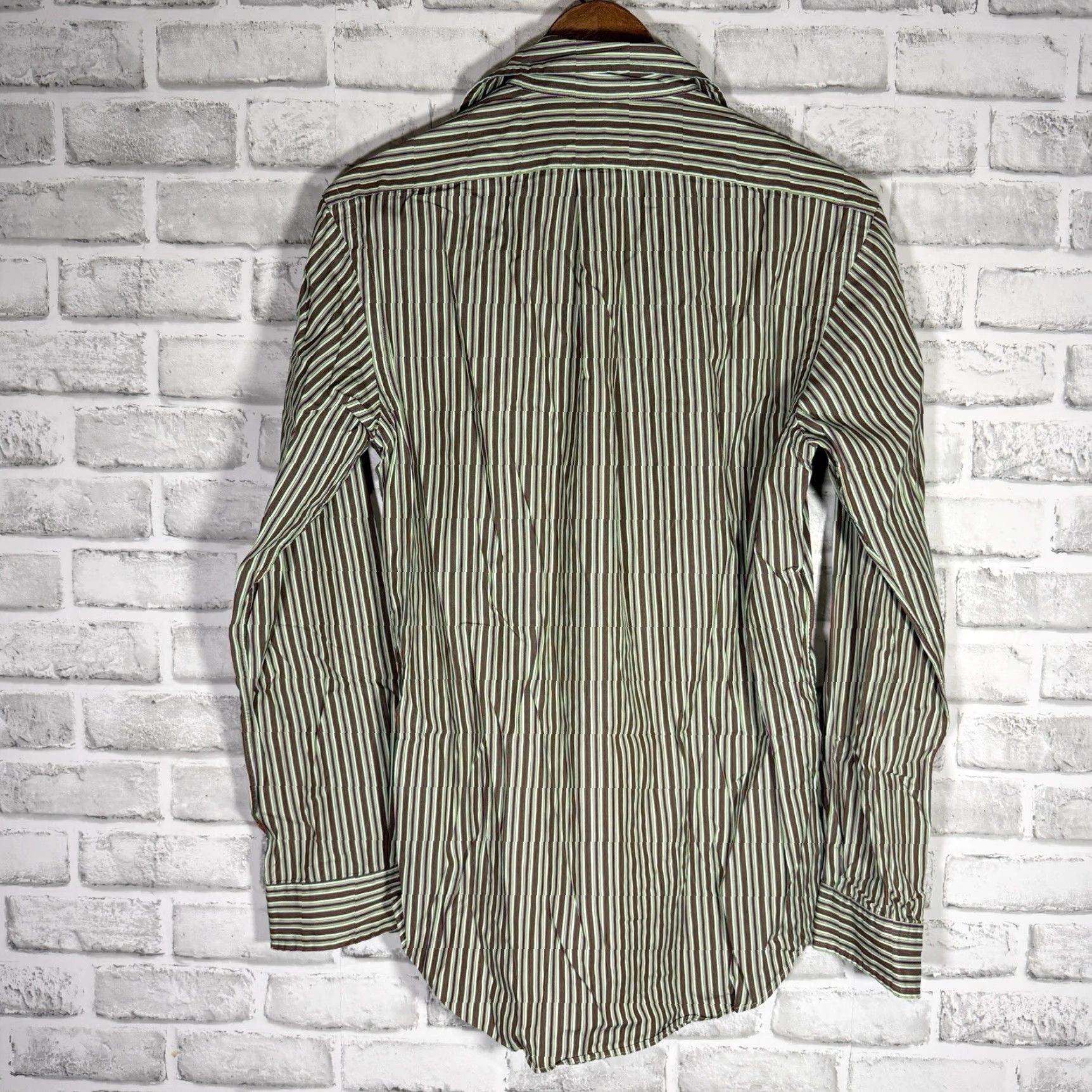 Ralph Lauren RALPH LAUREN Custom Fit Striped Long Sleeve Button-Up Shirt Mens Size M Multicolor Size US M / EU 48-50 / 2 - 5 Thumbnail