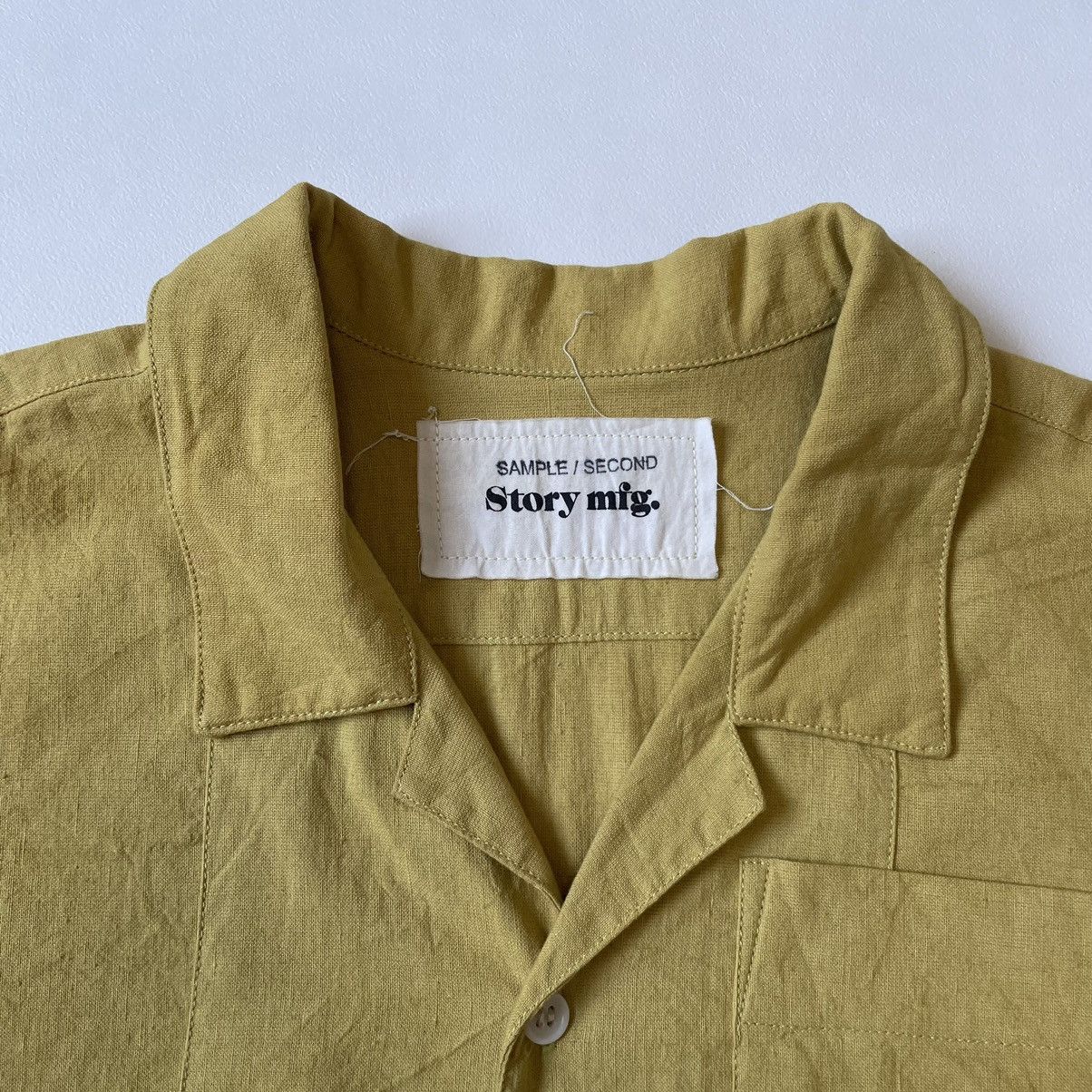 Story Mfg. Sample ‘Peace’ Tie Dye Print Shirt Size US M / EU 48-50 / 2 - 4 Thumbnail