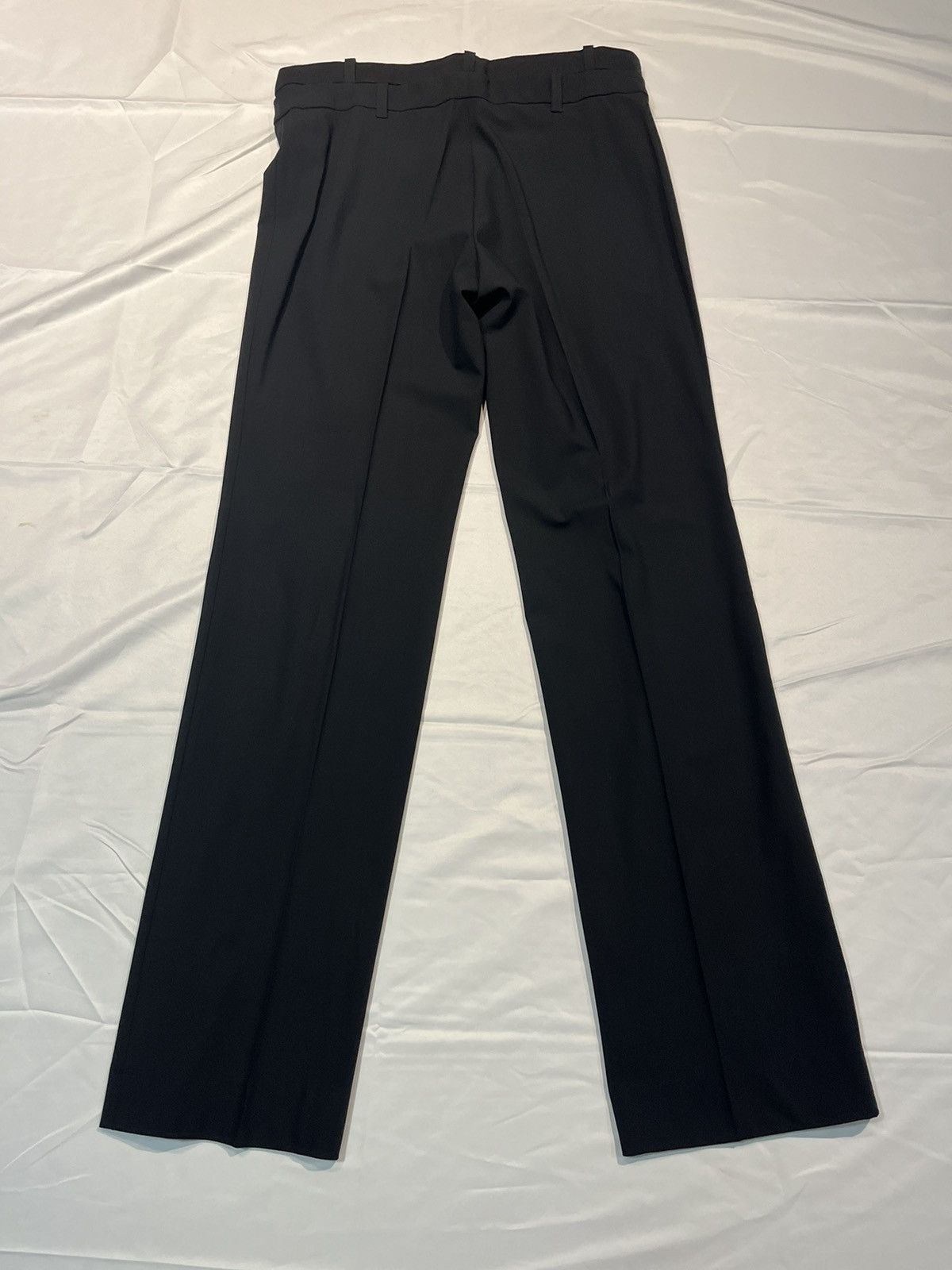 Iro × Vintage Iro Double Waist Belt Black Trouser Pants 90s Size US 40 / EU 56 - 6 Thumbnail