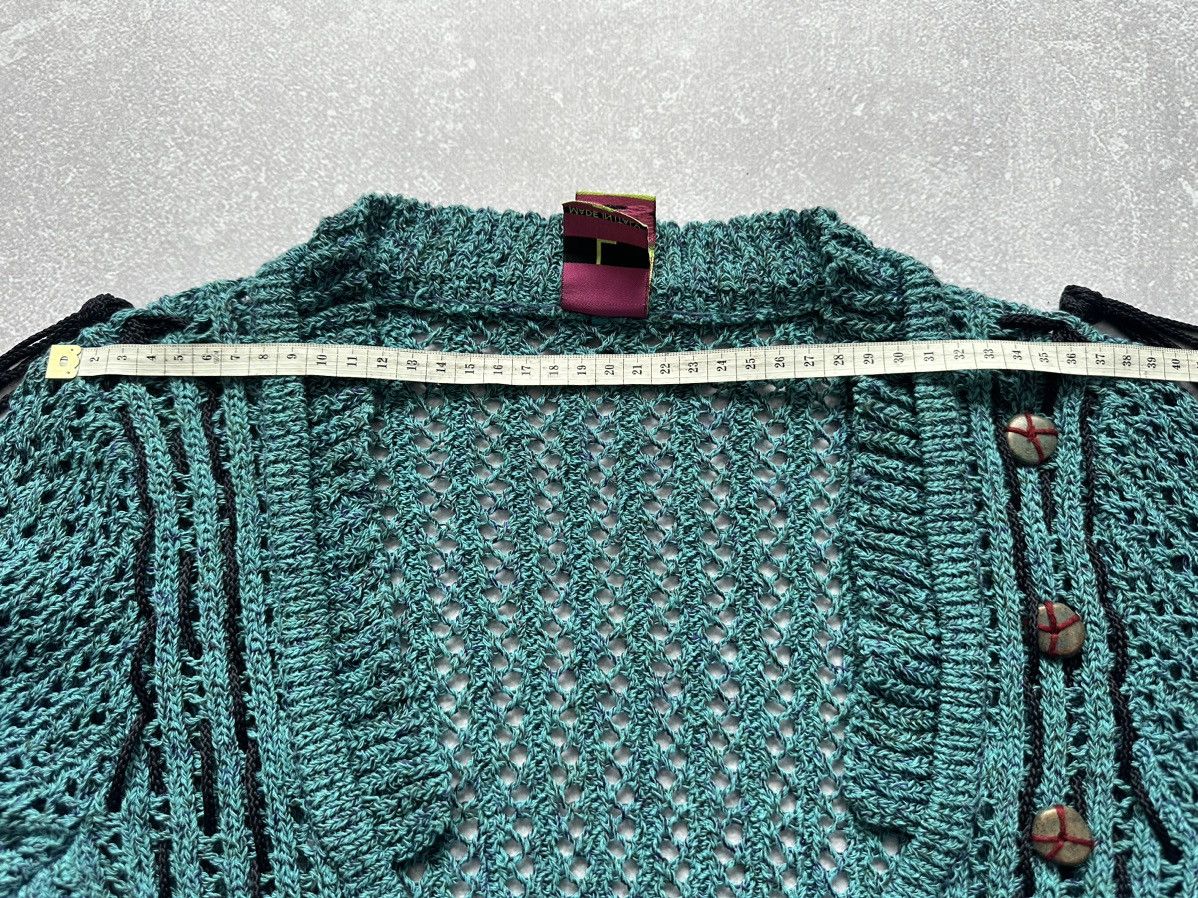 Designer Save the Queen sweater cardigan made in Italy size L Size L / US 10 / IT 46 - 12 Thumbnail
