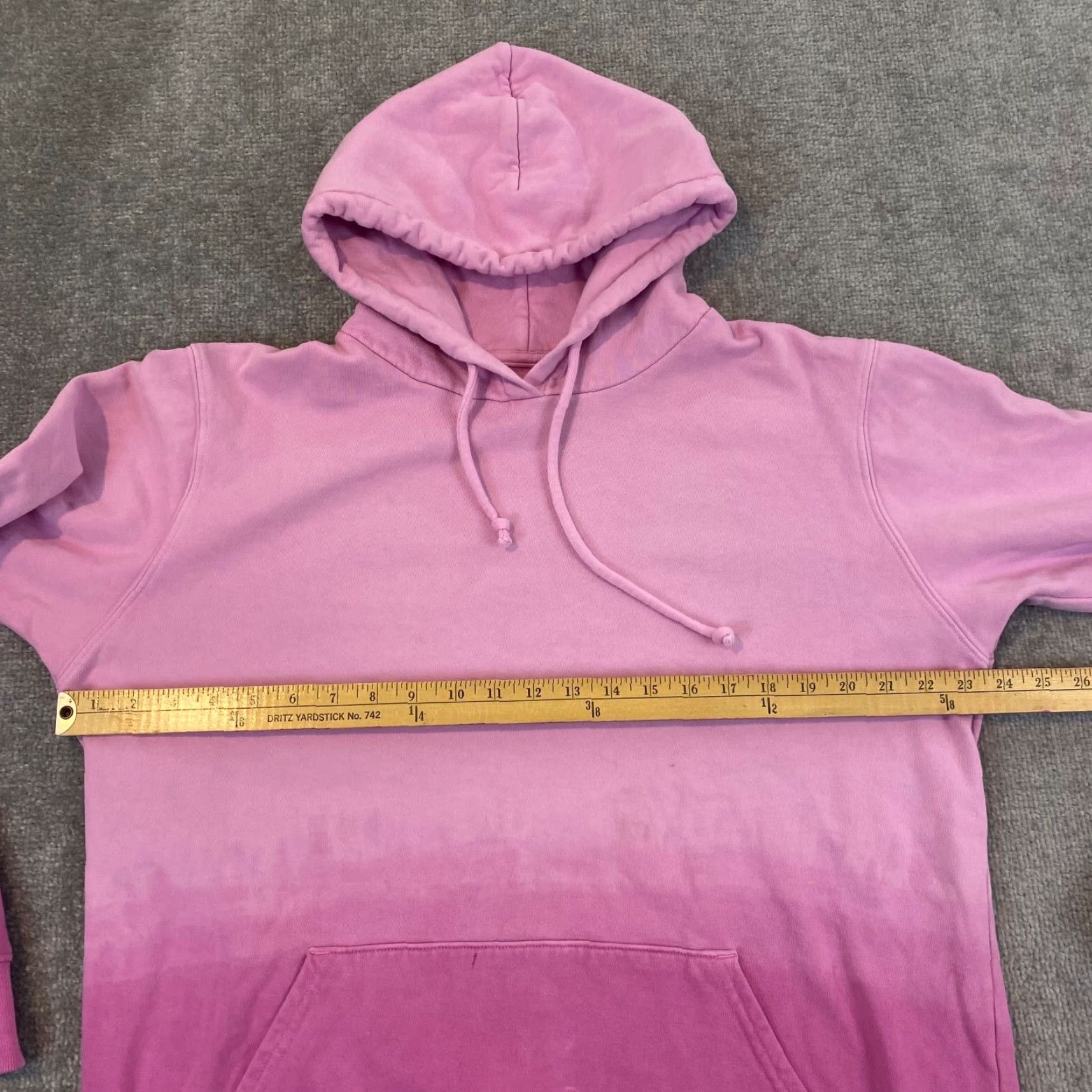 Outerknown VINTAGE OUTERKNOWN Hoodie Jacket Mens Large Pink Sunfade Hooded Long Sleeve USA Size US L / EU 52-54 / 3 - 5 Thumbnail