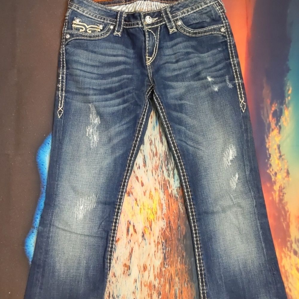 Rock Revival ROCK revival benny boot jeans size 28 Size 28" / US 6 / IT 42 - 3 Thumbnail
