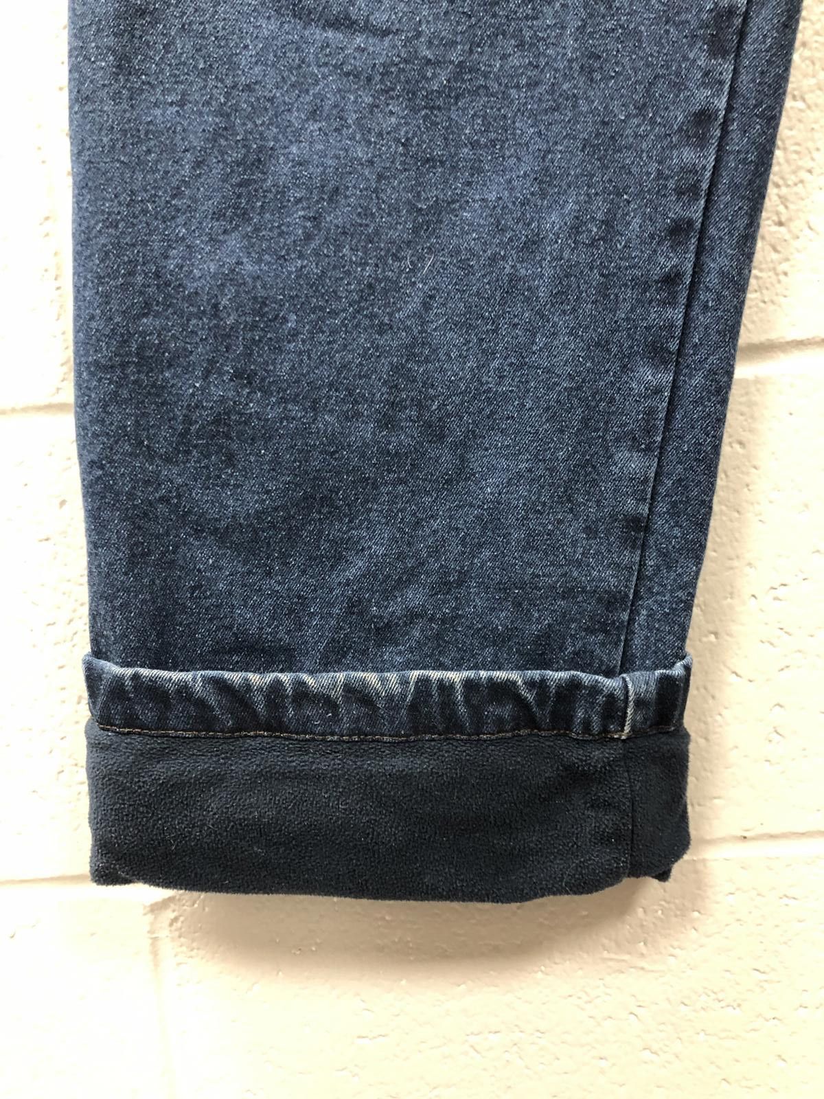 Designer BC Clothing Men's Fleece lined Denim Jeans Size US 40 / EU 56 - 2 Thumbnail