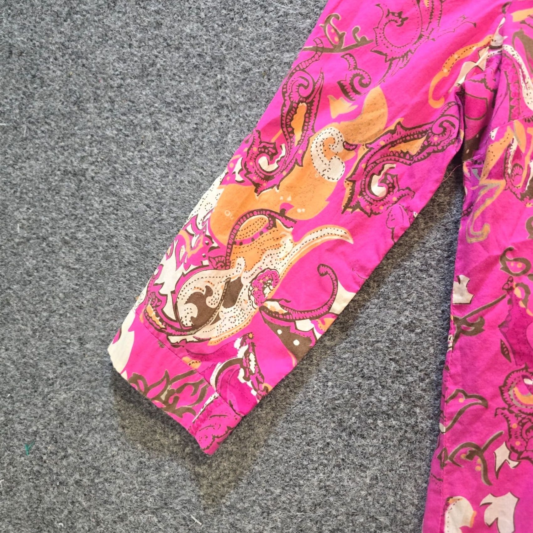 Charter Club Charter Club Top Women Petite PS Pink Paisley Embroidered Tunic Preppy Casual Shirt Blouse Size S / US 4 / IT 40 - 3 Thumbnail